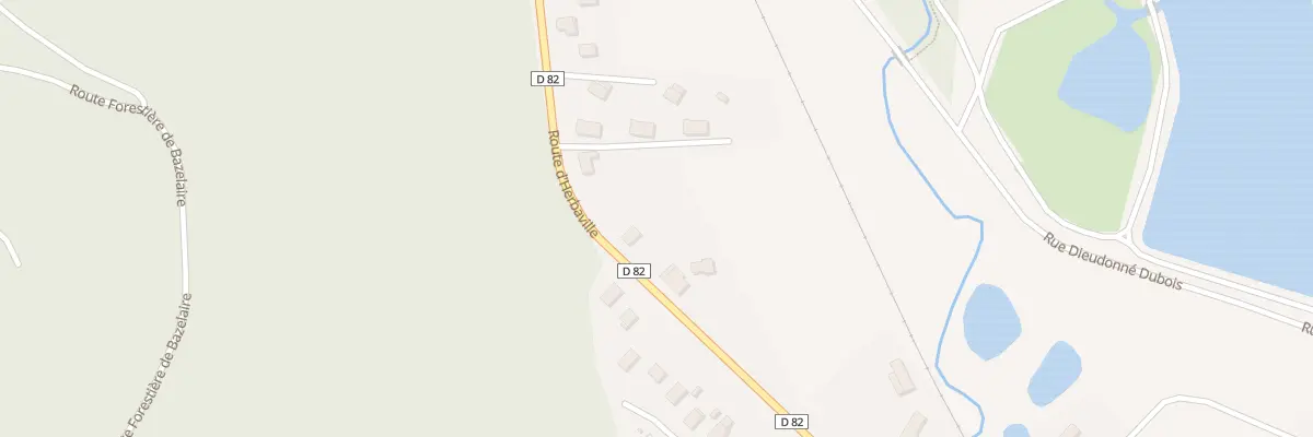 Plan du 76 Rte d’Herbaville à Saint-Dié-des-Vosges