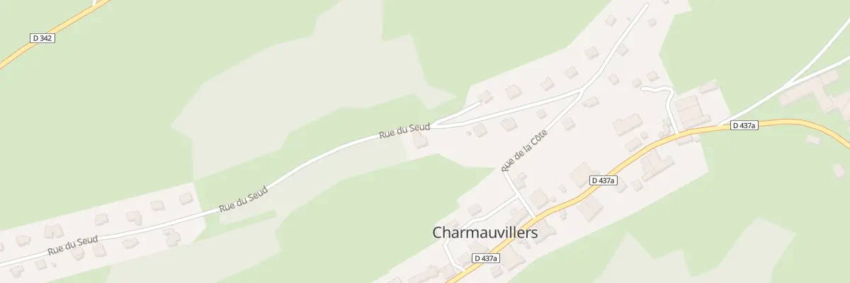 Plan du 19 Rue de la Côte à Charmauvillers