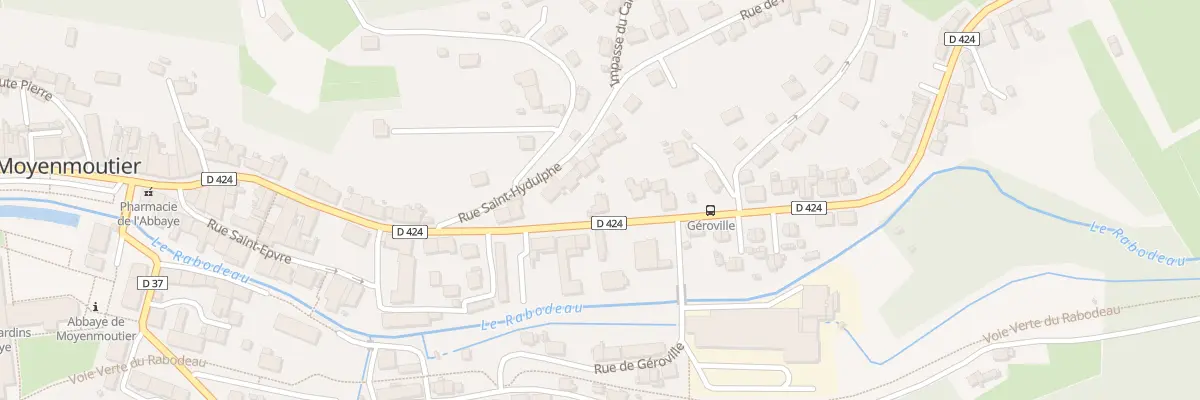 Plan du 35 Rue De La Liberation à Moyenmoutier