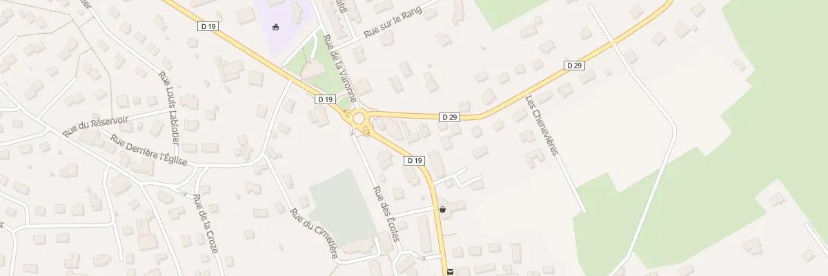 Plan du 28 Rue de Belfort à Bourogne