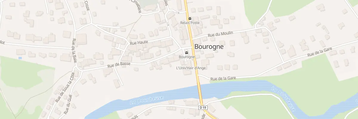 Plan du 3 Rue Basse à Bourogne