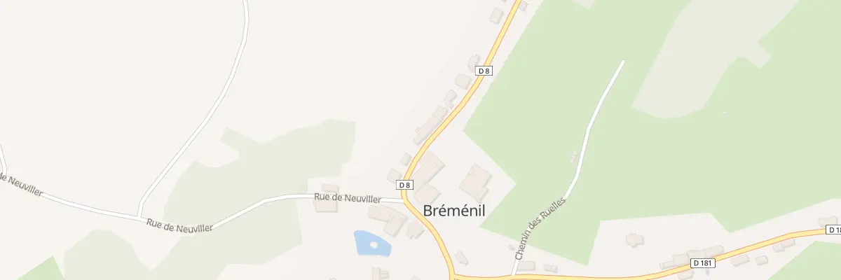 Plan du 4 Rue de Cirey à Bréménil
