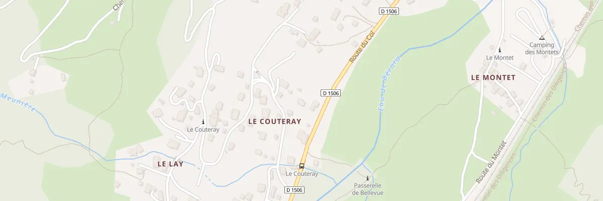 Plan du 1592 Rte du Col à Vallorcine