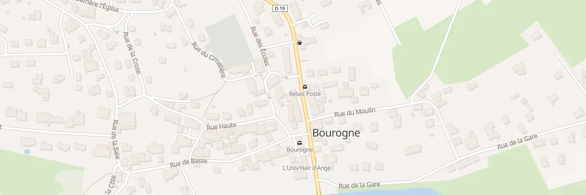 Plan du 15 Rue de Belfort à Bourogne