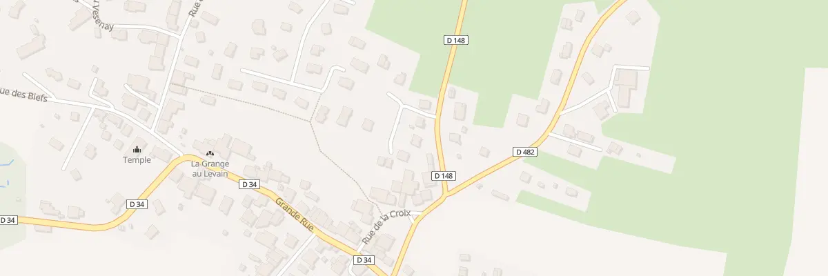 Plan du 1B Rue de Beaucourt à Abbévillers