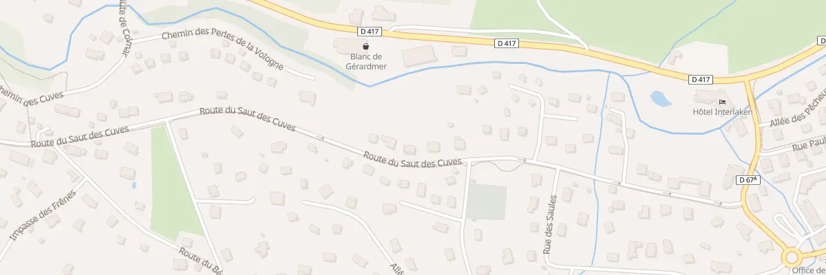 Plan du 484 Rte du Saut des Cuves à Xonrupt-Longemer