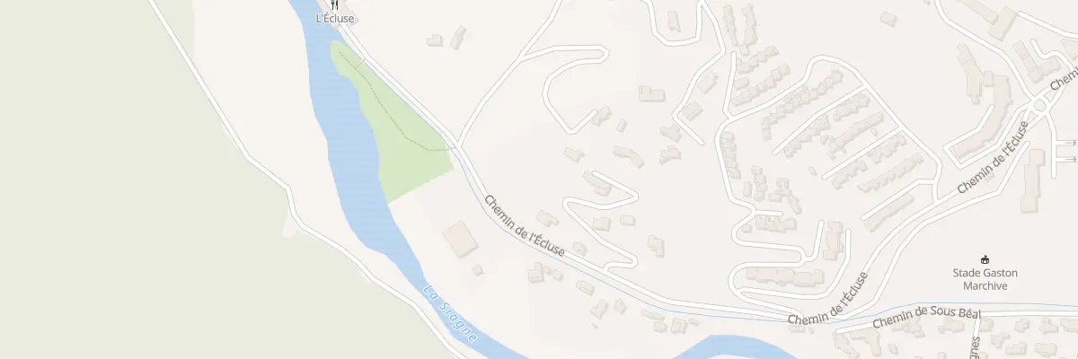 Plan du 750 Che de l’Écluse à Pégomas