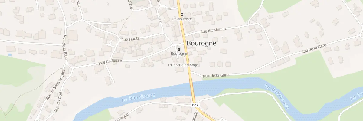 Plan du 5B Rue de Belfort à Bourogne