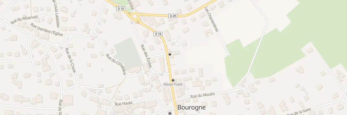 Plan du 18 Rue de Belfort à Bourogne