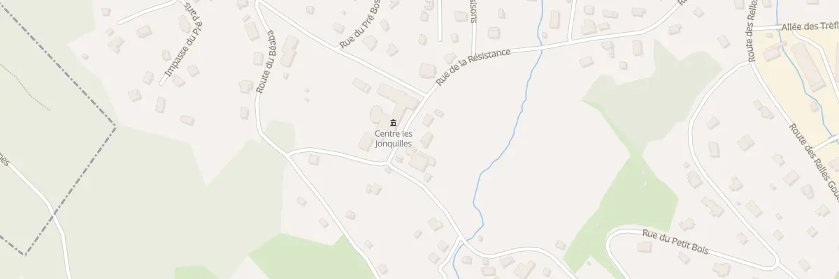 Plan du 534 Rue de la Résistance à Xonrupt-Longemer