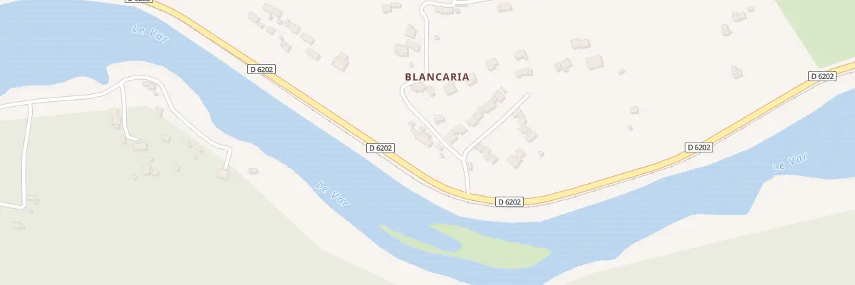 Plan du 5336 Blancaria à Puget-Théniers
