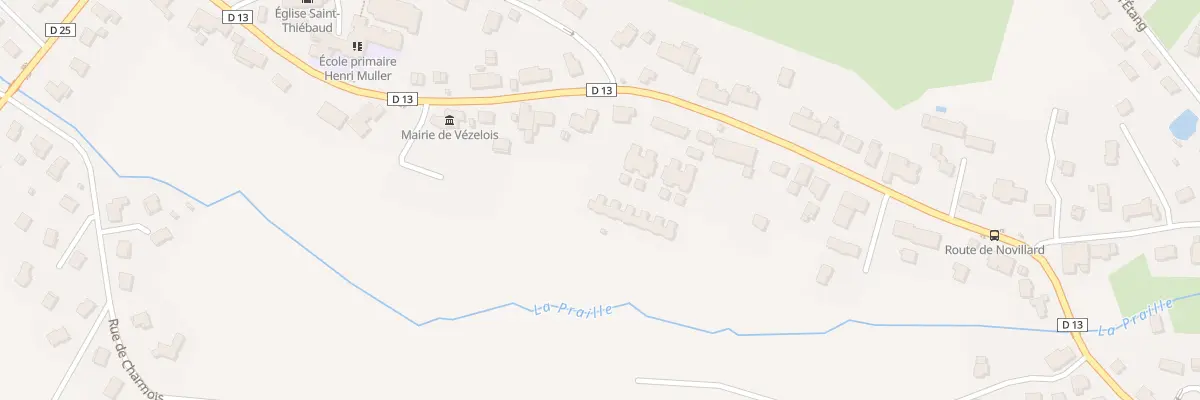 Plan du 304 Rue de Brebotte à Vézelois