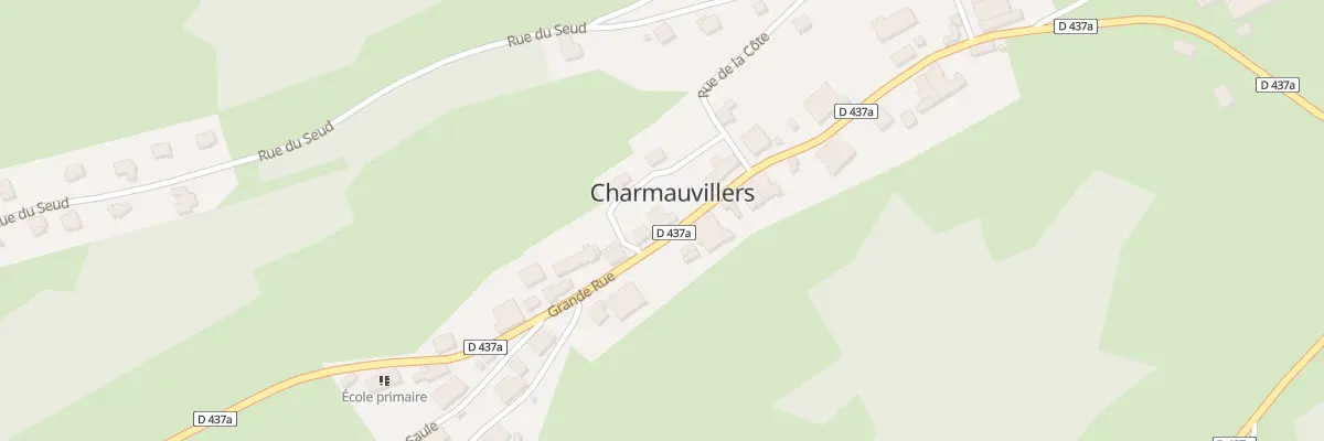 Plan du 15 Grande Rue à Charmauvillers