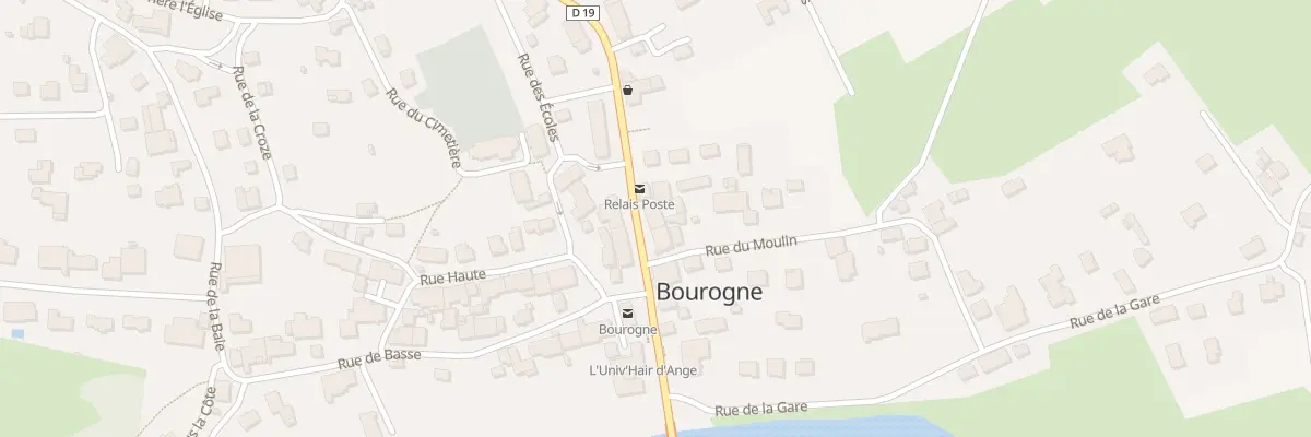 Plan du 12 Rue de Belfort à Bourogne