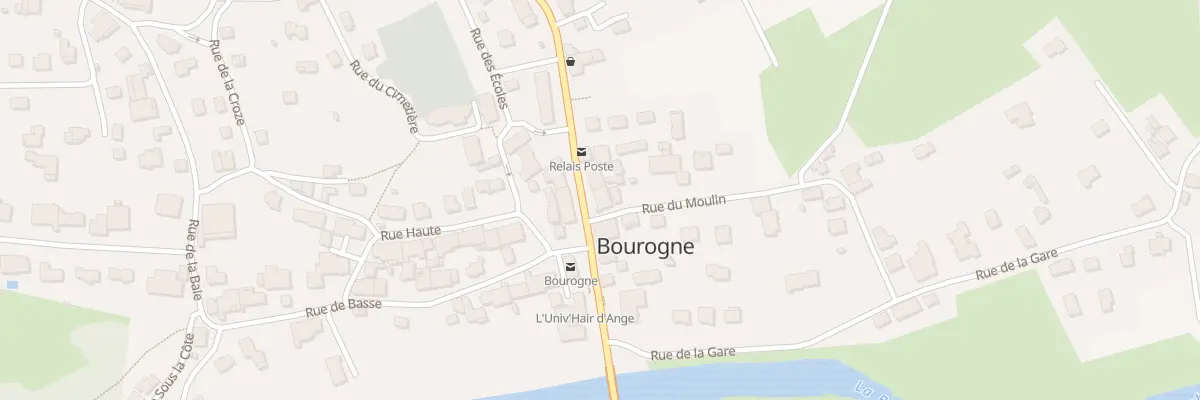 Plan du 10 Rue de Belfort à Bourogne