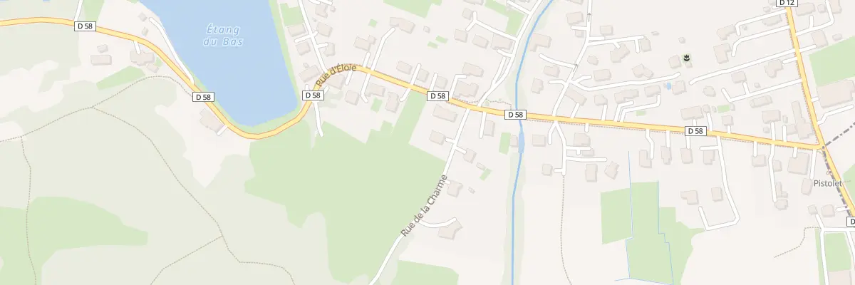 Plan du 2 Rue de la Charme à Étueffont