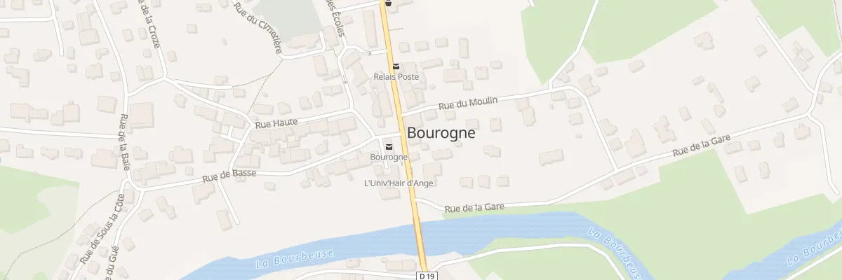 Plan du 6 Rue de Belfort à Bourogne