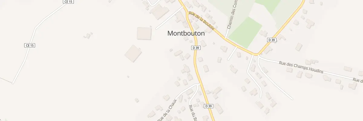 Plan du 14 Rue du Mont Novel à Montbouton