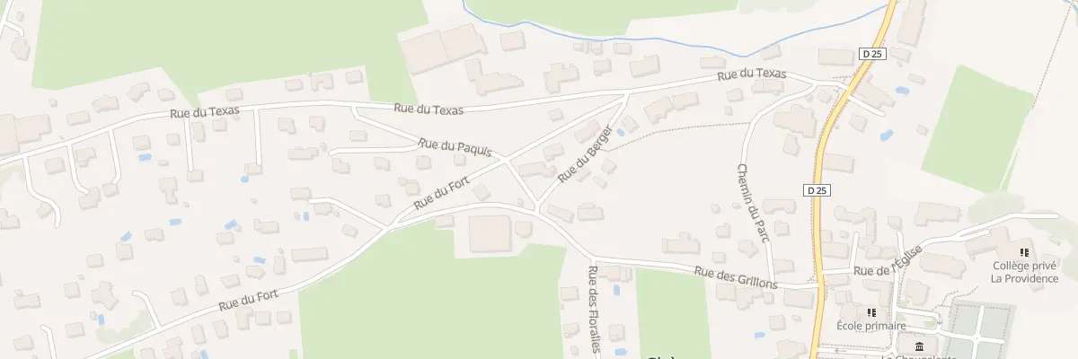 Plan du 5 Rue du Fort à Chèvremont