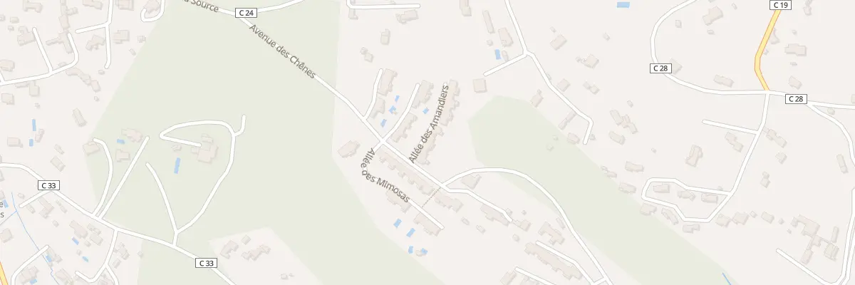 Plan du 40B Che de la Source St Jacques à Grasse
