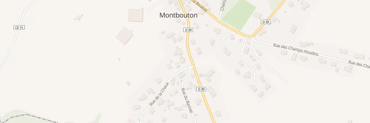 Plan du 20 Rue du Mont Novel à Montbouton