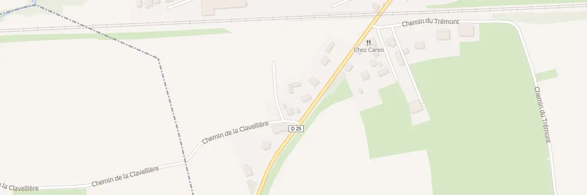Plan du 6 Rue de Vézelois à Chèvremont