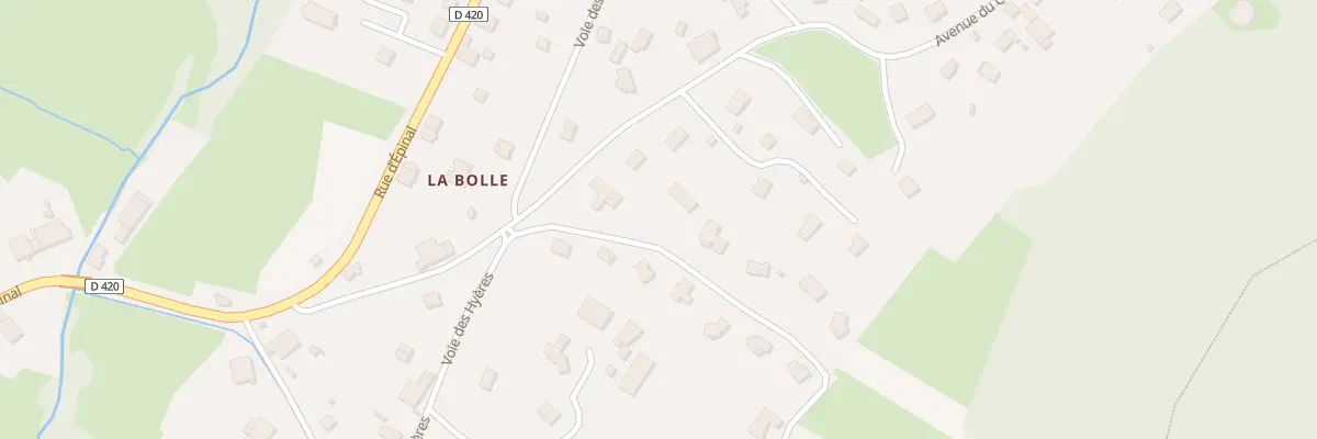 Plan du 5 Rue des Grands Jardins à Saint-Dié-des-Vosges