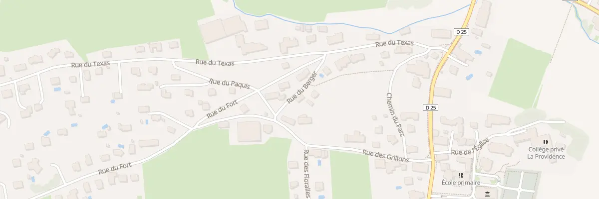 Plan du 5 Rue du Berger à Chèvremont