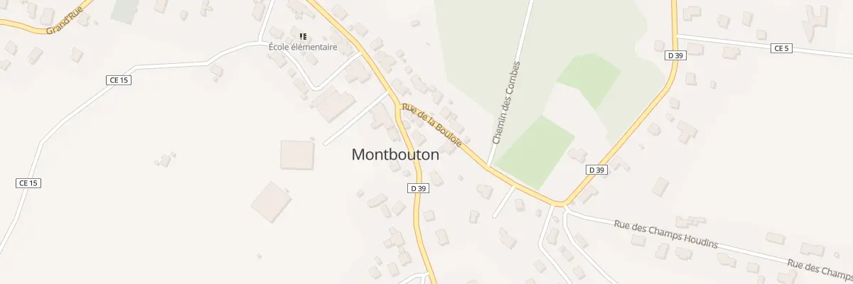 Plan du 3 Rue du Mont Novel à Montbouton