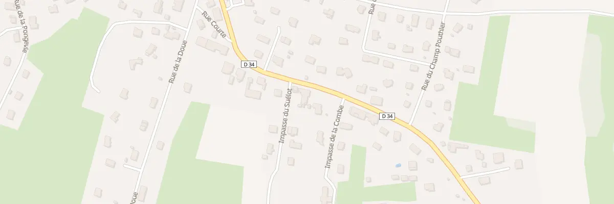 Plan du 40 Gr Grande Rue à Abbévillers