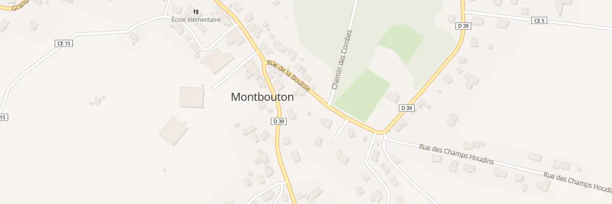 Plan du 4 Rue de la Boulois à Montbouton