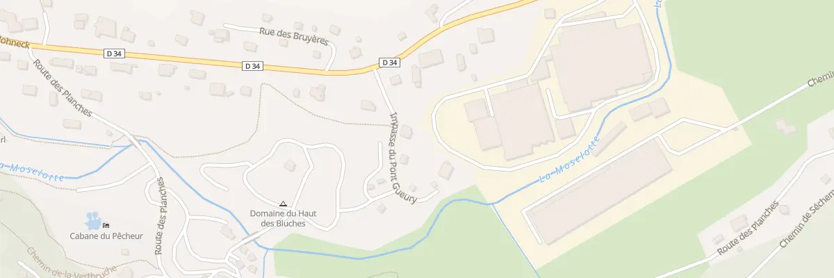 Plan du 110T Rue du Hohneck à La Bresse