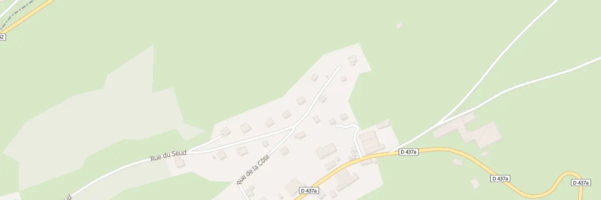 Plan du 9 Rue de la Côte à Charmauvillers
