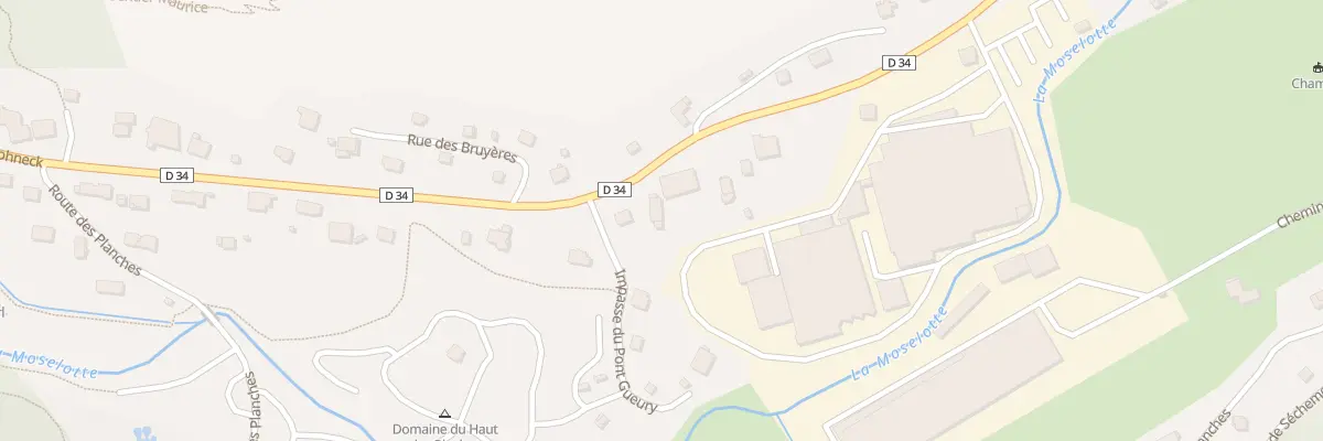Plan du 114 Rue du Hohneck à La Bresse