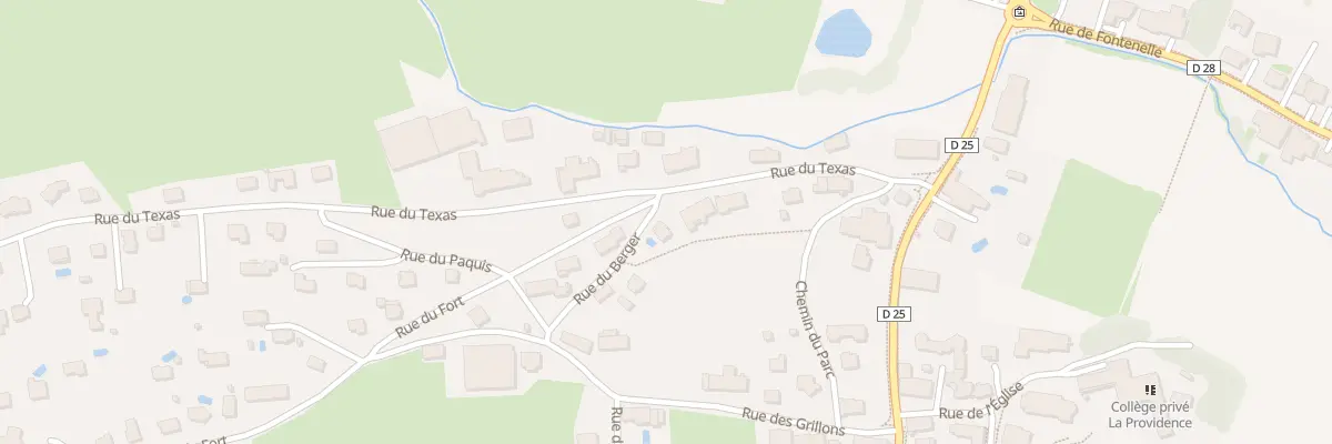 Plan du 1 Rue du Berger à Chèvremont