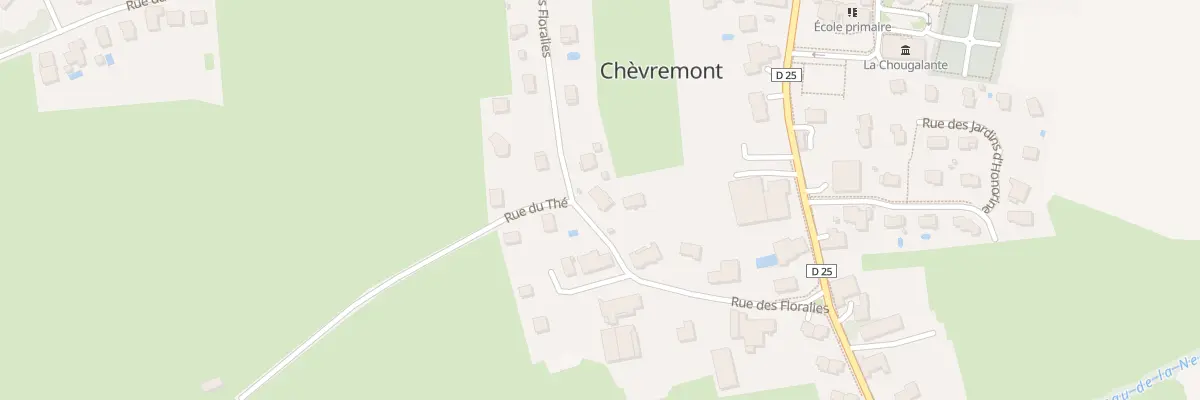Plan du 10B Rue des Floralies à Chèvremont