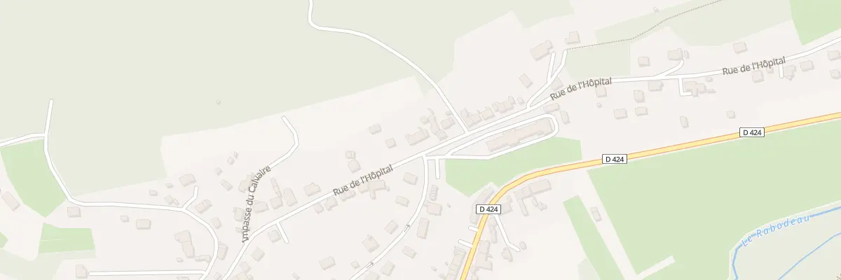 Plan du 5 Rue De L Hopital à Moyenmoutier