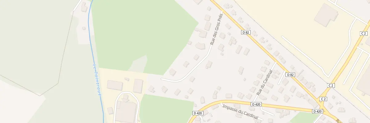 Plan du 12 Rue des Gros Pres à Saint-Dié-des-Vosges