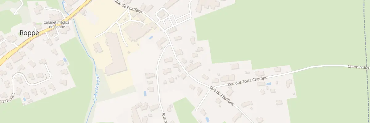 Plan du 21 Rue de Phaffans à Roppe