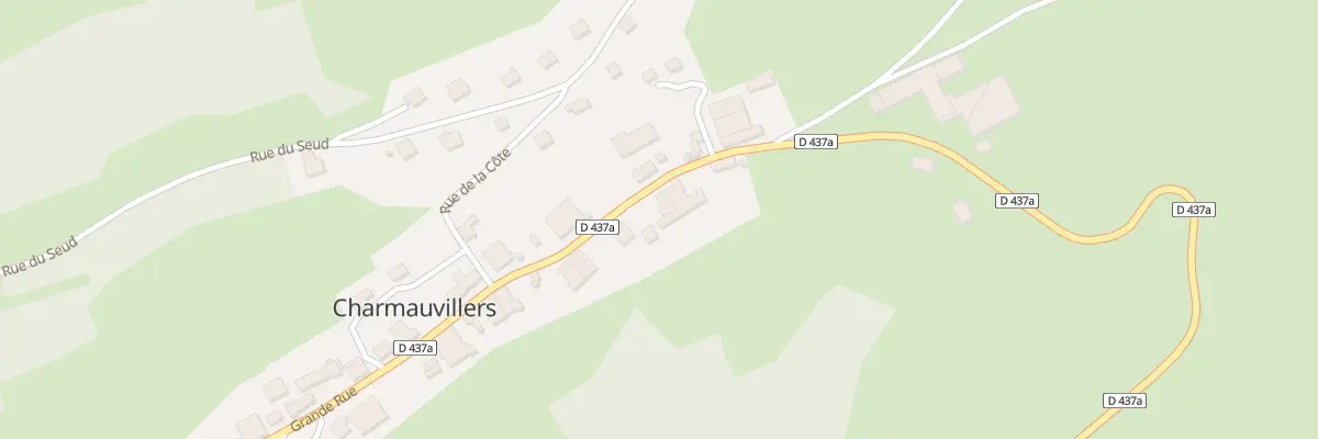 Plan du 20 Gr Grande Rue à Charmauvillers