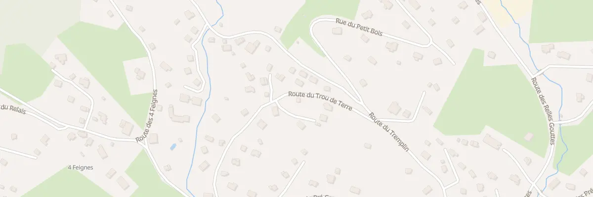 Plan du 141 Rte du Trou de Terre à Xonrupt-Longemer