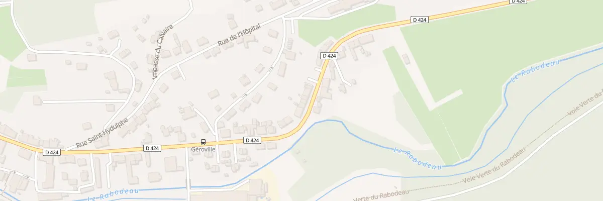 Plan du 27B Rue Du General Leclerc à Moyenmoutier