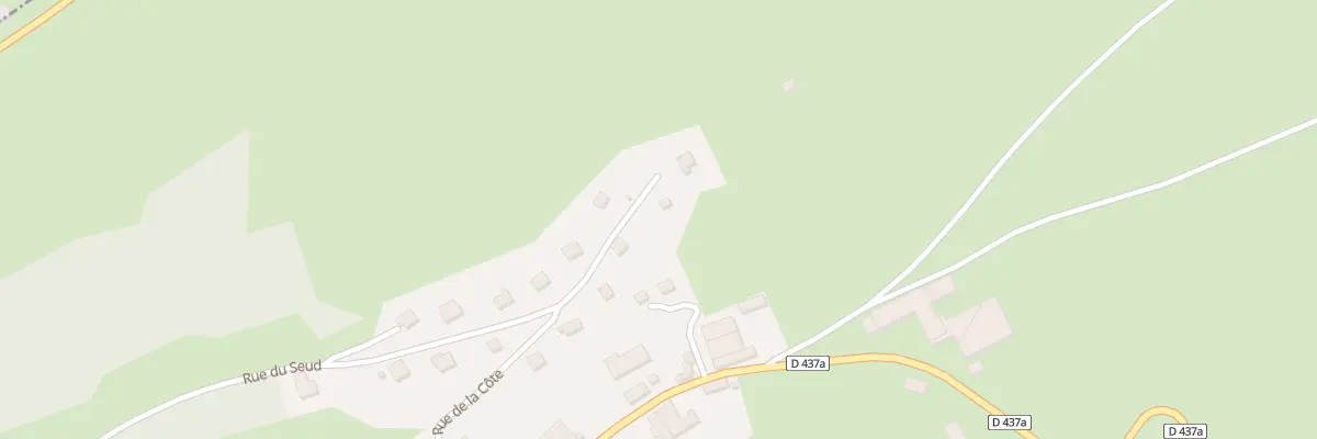 Plan du 12 Rue de la Côte à Charmauvillers