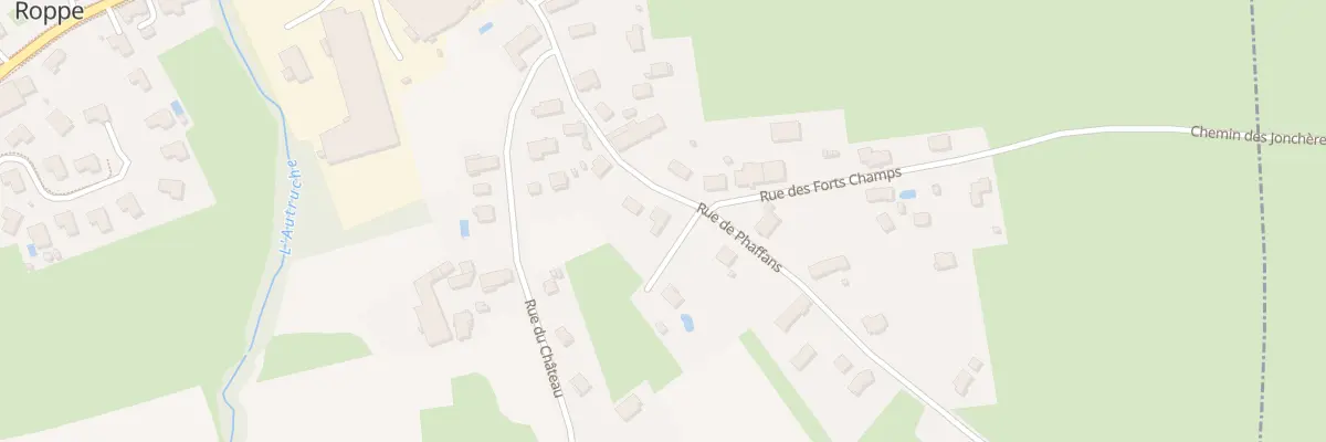 Plan du 22 Rue de Phaffans à Roppe