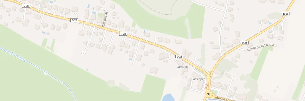 Plan du 7 Rue de Pérouse à Chèvremont