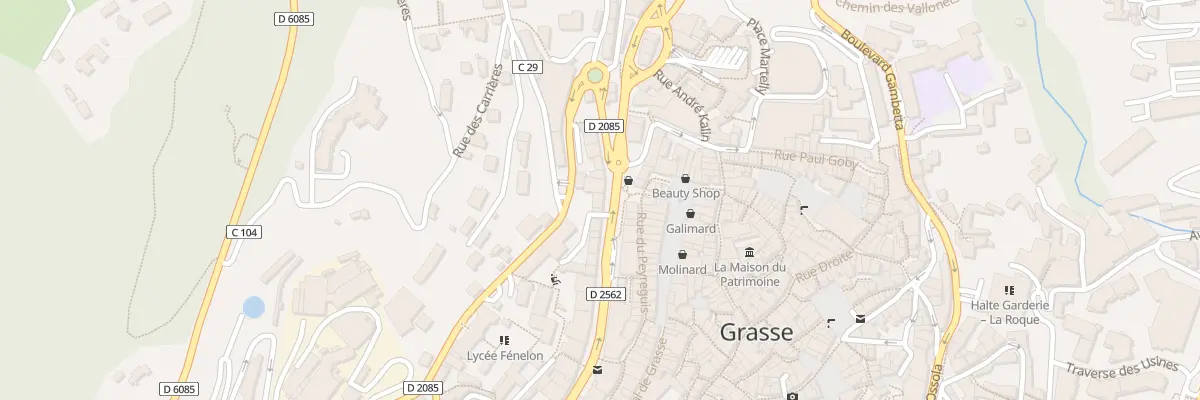 Plan du 31 Bd du Jeu de Ballon à Grasse