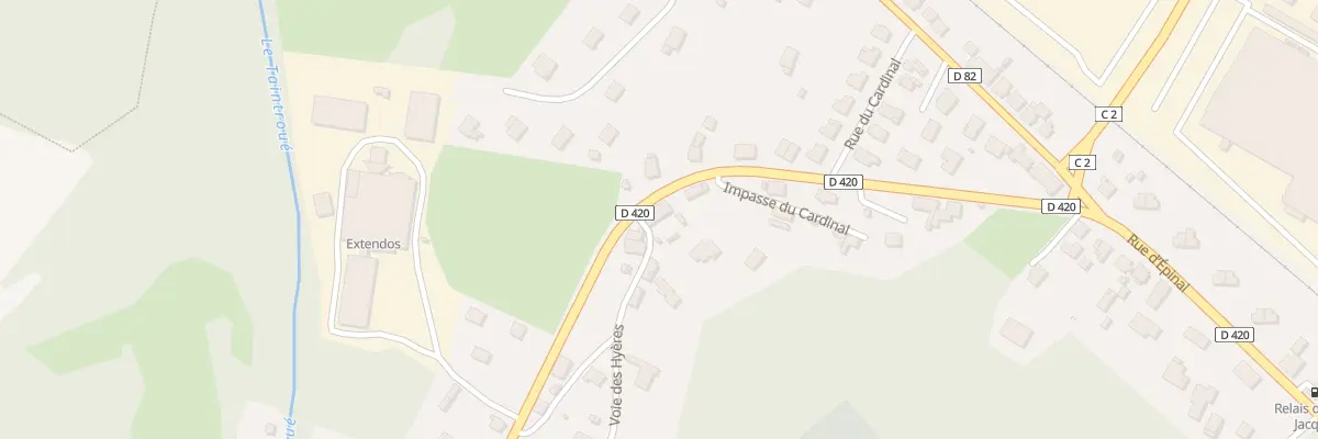 Plan du 53 Rue d’Epinal à Saint-Dié-des-Vosges