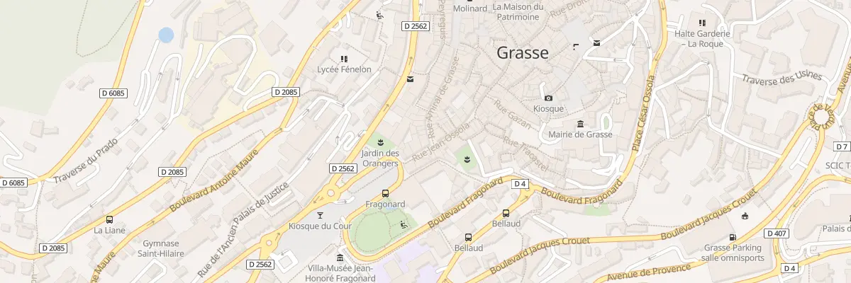 Plan du 5 Rue Jean Ossola à Grasse