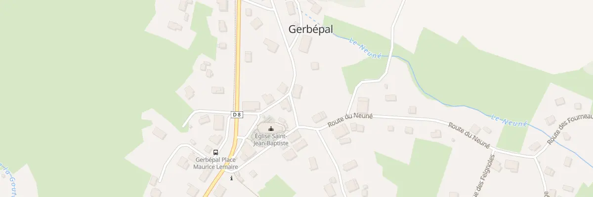 Plan du 4 Rue de l’Eglise à Gerbépal