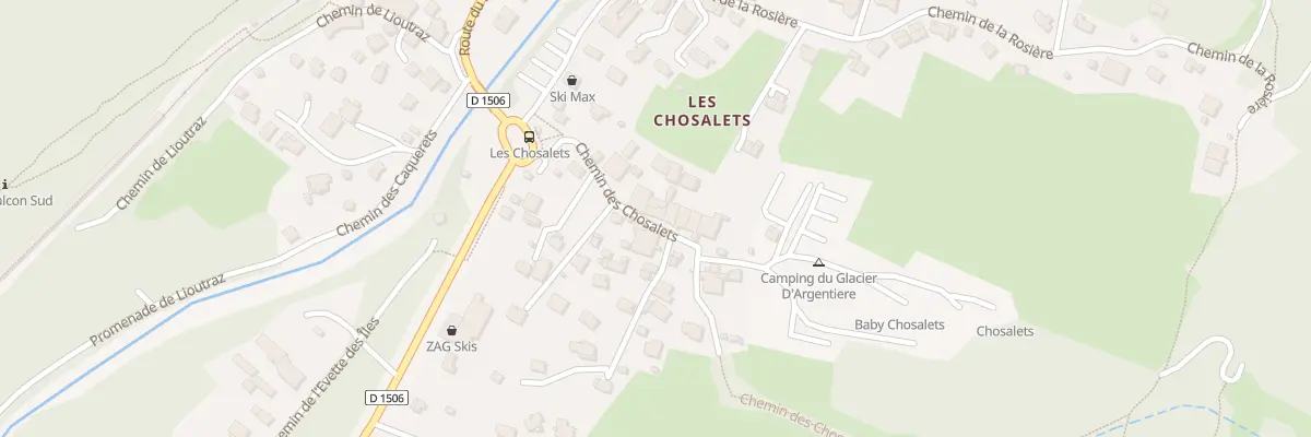 Plan du 117 Che des Chosalets à Chamonix-Mont-Blanc